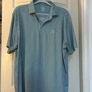 Rhoback golf polo shirt XL map of Ireland